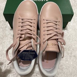 Lacoste Hydez Light Pink Shoes size 5.5